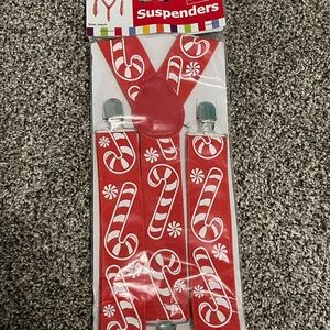 Christmas suspenders